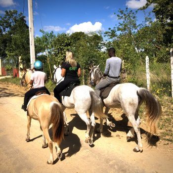 Balade à cheval campagne dominicaine