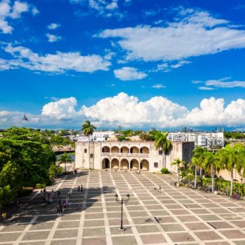 Colonial-era stone palace of Diego Columbus in Santo Domingo’s Colonial Zone